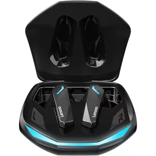 Fone De Ouvido Gamer Sem Fio Lenovo GM2 PRO Bluetooth 5.3 Com Microfone