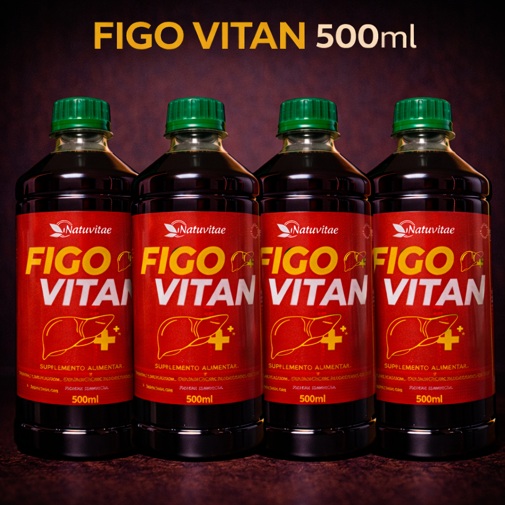 Natuviva Figo Vitan 500ml | Suporte ao Fígado, Digestão, Imunidade ...