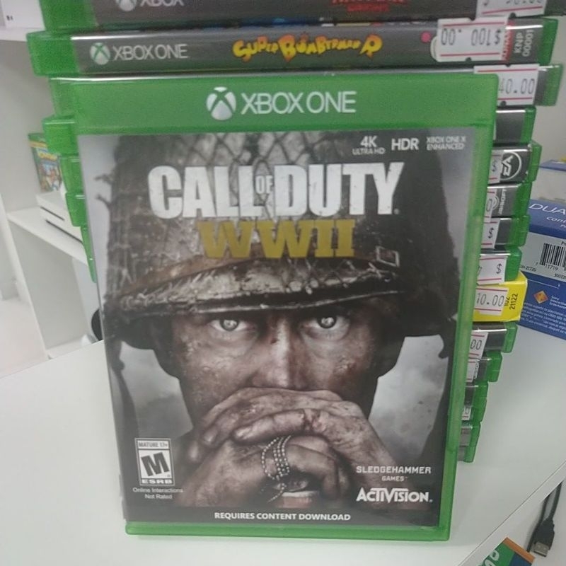 Call of Duty WWII Call of Duty WW2 Xbox One mídia física original ...