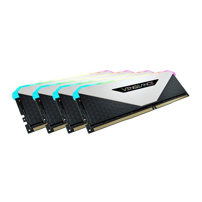 Memoria Corsair Vengeance RGB RT, 32GB (4x8GB), DDR4, 3200MHz, C16