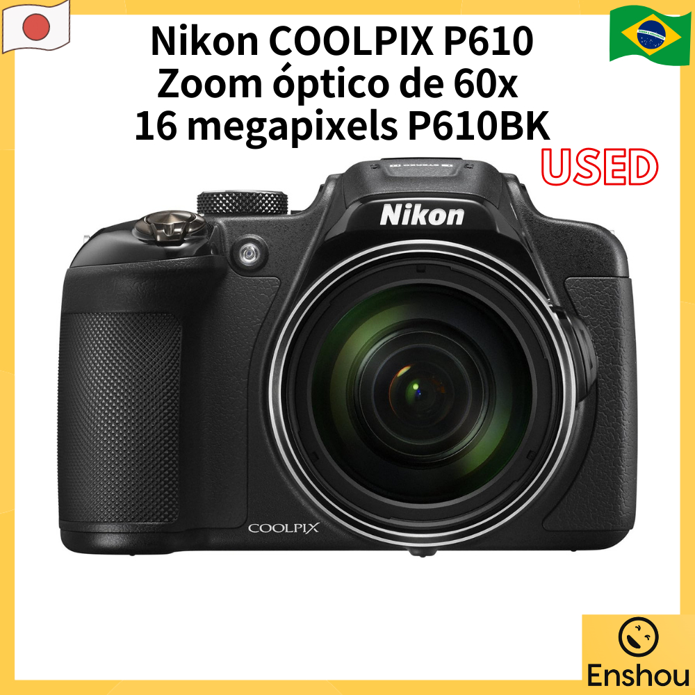 Camera Nikon Coolpix P610 60x em Promoção na Shopee Brasil 2026