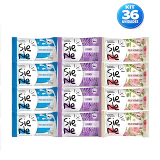 Kit 36 Sabonete Siene Ypê Barra Fragrância Variados 85g