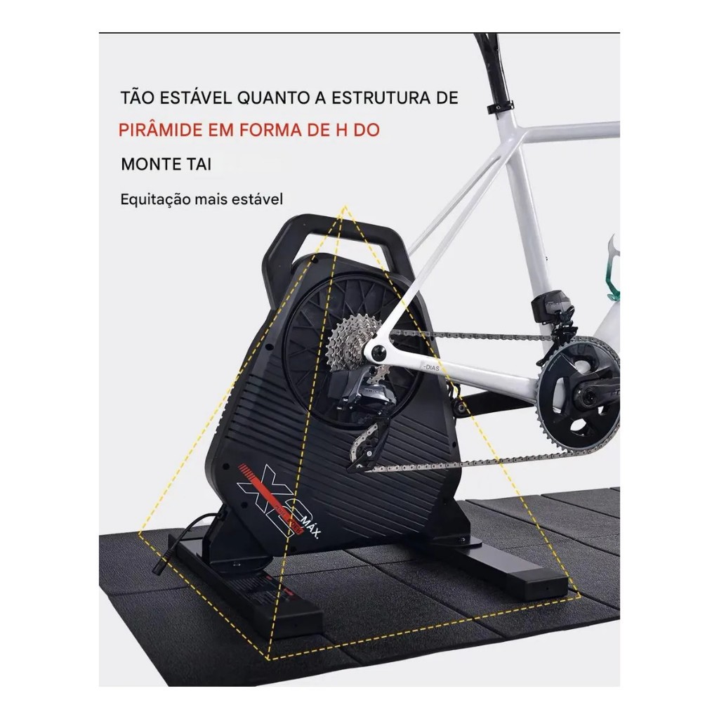 アクセサリー Thinkrider X2 Smart Trainer Rolo de Treino ThinkRider X2-Max Smart Bike Trainer MTB Road Bike