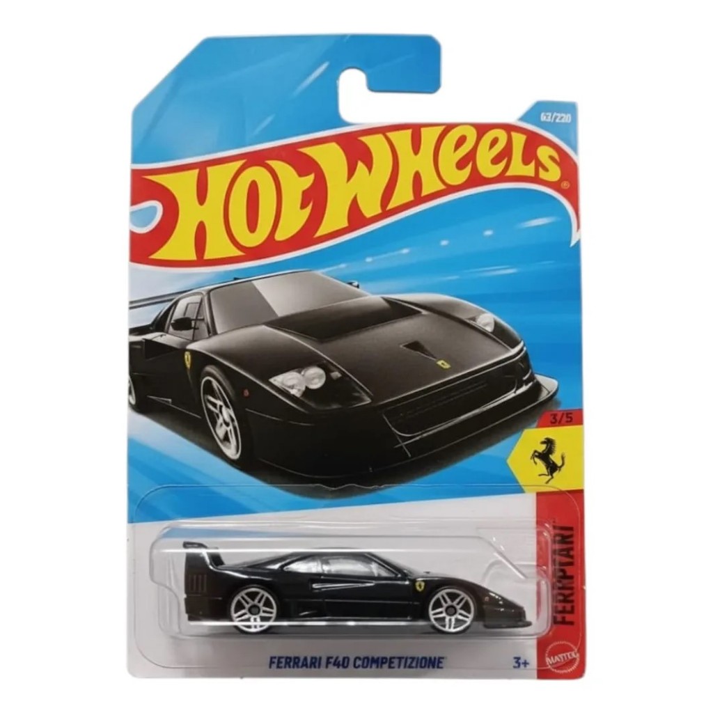 2025 Hot Wheels Ferrari F40 COMPETIZIONE 365 GTB4 SF90 STRADALE 1