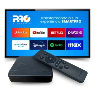 Smart TV Box Proeletronic PROSB-3000 3ª Geração 4K 16gb Original Com Garantia