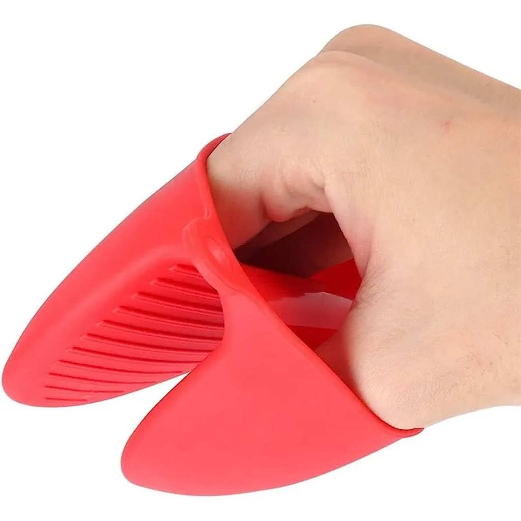 Kit 2 Luvas Térmicas de Silicone para Forno e Cozinha Proteç