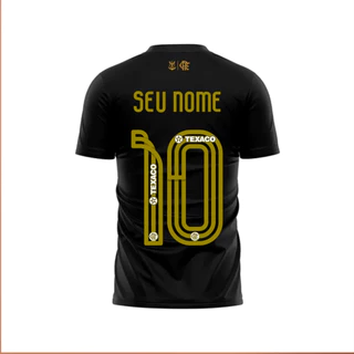 Camisa Flamengo Masculino Arbor Braziline - Seu Nome e Número
