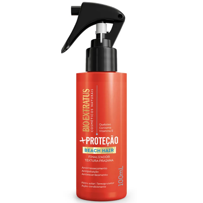 BIO EXTRATUS FINALIZADOR SPRAY BEACH +PROTEÇÃO 100ml (PROTETOR TÉRMICO ...