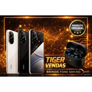 Celular Xiaomi Poco F7 NFC 5G, 512GB Memoria 12GB RAM , Versão Global