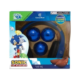 Ovo de Páscoa ao Leite Sonic 140g - CACAU SHOW em Oferta na Shopee
