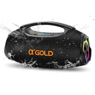 Caixa de Som Bluetooth 70W RMS Som Alto E Graves Potentes IPX6 A'Gold SM-32B em Oferta na Shopee