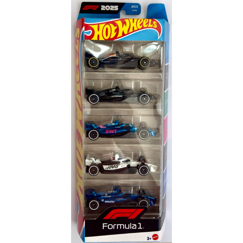 Hot Wheels Formula 1 F1 Pack 5 2025 2026