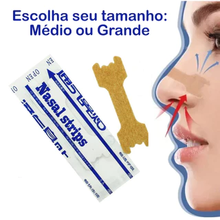 Dilatador Nasal Anti-ronco Tira Nasal Adesivo Nasal Strips Kit 05/10/20/30/40/50/60