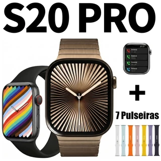 2026 Novo Watch S20 PRO Max Relógio 10 Smart Watch Homens BT Chamada Sempre Em Exibição Temperatura em Oferta na Shopee