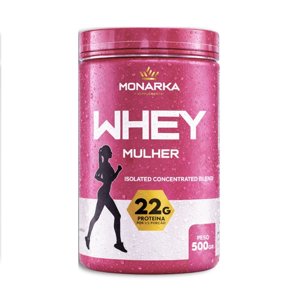 Whey Protein Mulher Isolado Concentrado Blend Proteina - Feminino ...