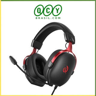 Headset Gamer QCY VN200 Pro Com Fio USB- A, Som 7.1 Surround, Driver 40mm, Design Confortável e Ergonômico, PS4 PS5 PC em Oferta na Shopee