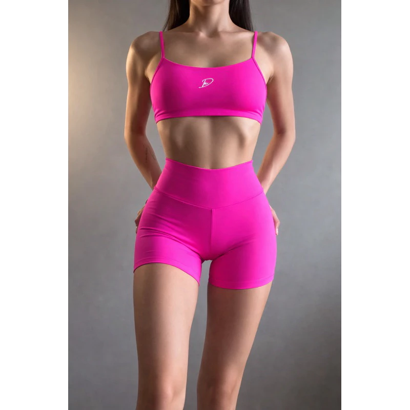 DIASP Conjunto Fitness Poliamida Roupa Academia Blackout Virginia