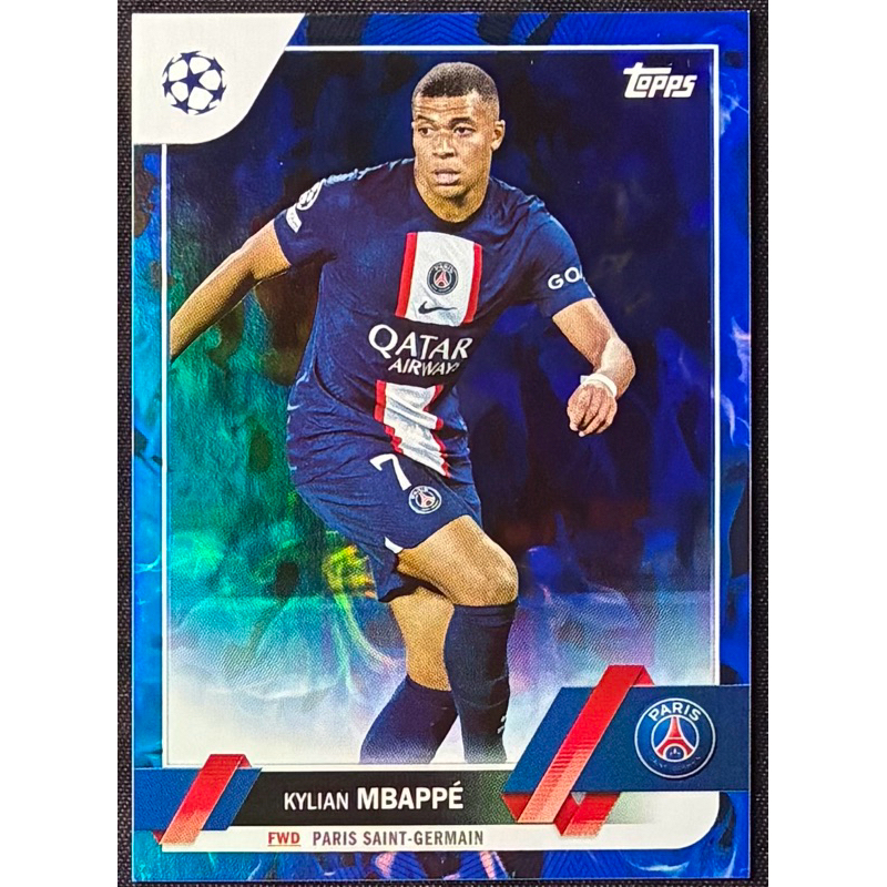 Card Kylian Mbappe - PSG - Real Madrid - Panini / Topps Merlin