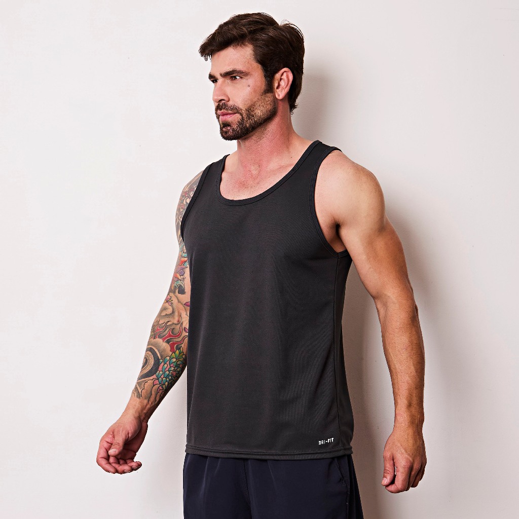 Regata Masculina de Treino Dry Fit Academia