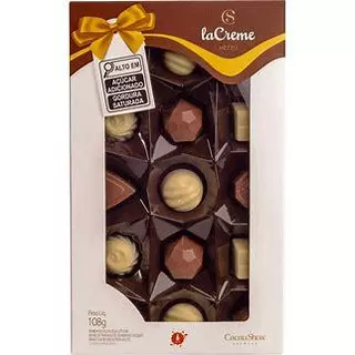 Caixa de Bombom LaCreme Mezzo 108g Cacau Show em Oferta na Shopee