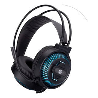 Headset Gamer HP DHE-8001U Preto com Fio