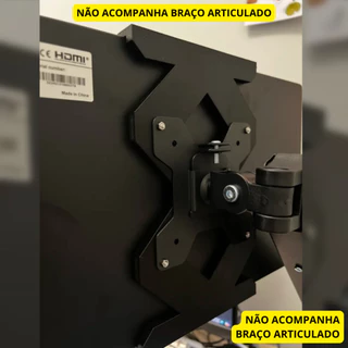 Suporte VESA para Monitor Portátil Arzopa S1 15.6" polegadas | Compatível com Braços Articulados (75x75 ou 100x100))