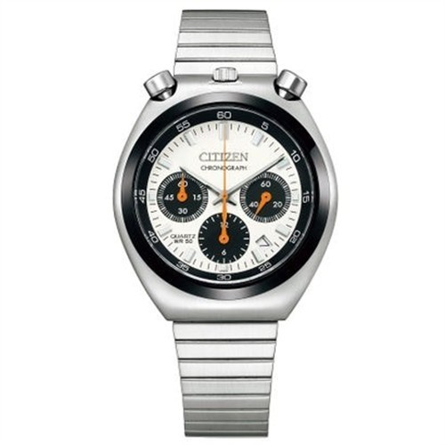 Relógio De Pulso CITIZEN RECORD LABEL TSUNO CHRONO , Branco
