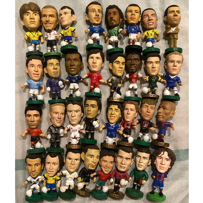 Minicraque Mini craques Prostars Miniatura Futebol EMERSON,RIVALDO