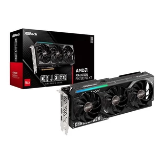 Placa de Vídeo ASRock AMD Radeon RX 9070 XT - LEIA A DESCRIÇÃO DO ANÚNCIO -Challenger, 16GB, GDDR6, FSR, Ray Tracing