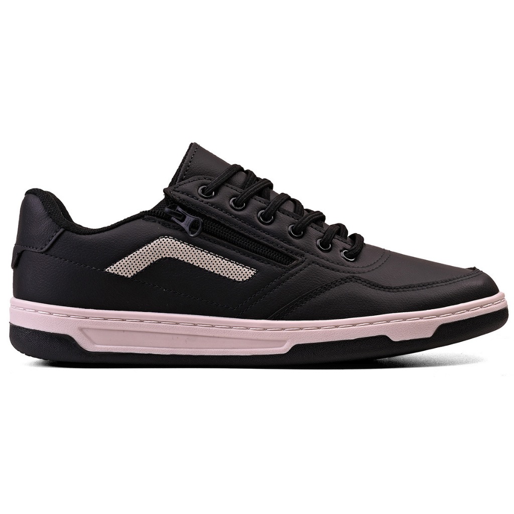Tênis Casual Masculino Street Original Leve Confortável Calce Fácil Zíper Sapatênis R1733