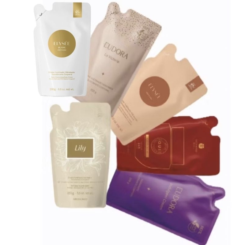 REFIL ACETINADO oui ou lily ou elysee creme o boticario variados eudora em Oferta na Shopee