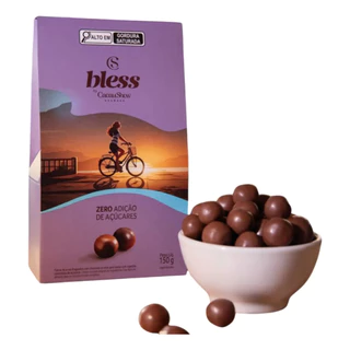Dreageado Zero Adição De Açúcar Ao Leite 150g Chocolates Zero Açucar Cacau Show Chocolates Ibac - Cacau Show Chocolate A em Oferta na Shopee