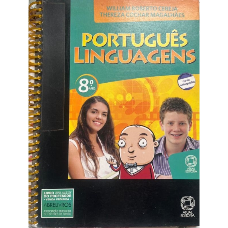 português linguagens 8 ano livro do professor | Shopee Brasil