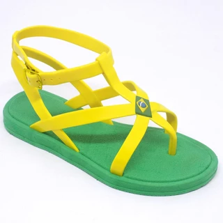 Sandália Feminina Summer Gladiadora Flat Antiderrapante Leve Blogueira Brasil em Oferta na Shopee