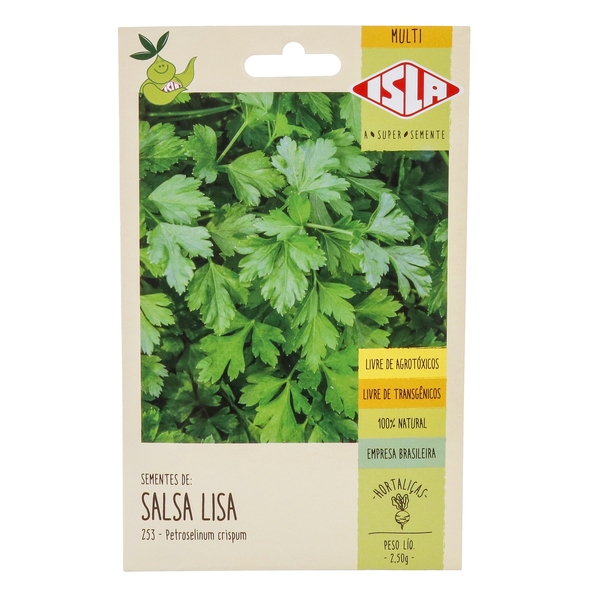 Semente Salsa Lisa Stella ISLA Multi – Cheiro Verde Fresco | Shopee Brasil