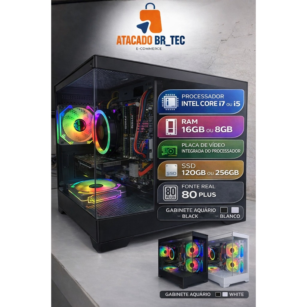 computador gamer beleth iii intel i5 8500 geforce rtx 2060 super