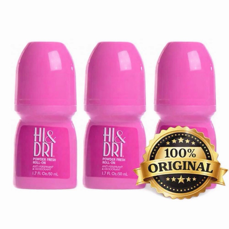 Revlon Hi & Dri Powder Fresh Desodorante (100% ORIGINAL) | Shopee Brasil