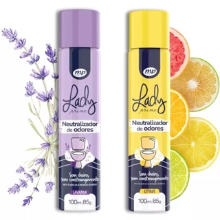Neutralizador de Odores Lady Prime 100ml Elimina Maus Odores Perfume Duradouro em Oferta na Shopee