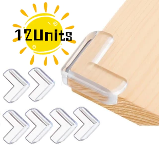Kit 12 Protetor Quina De Mesa Em Silicone Com Adesivo Para Móveis Quarto Cozinha Promoção em Oferta na Shopee