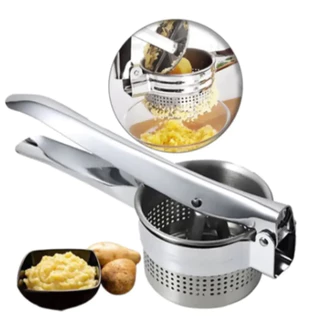 Espremedor de Batata Inox Profissional Amassador Manual Reforçado 26cm em Oferta na Shopee