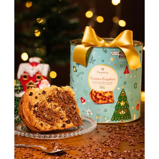 Panettone Com Gotas de Chocolate E Recheio De Brigadeiro 530g Cacau Show Chocotone / Panetone em Oferta na Shopee