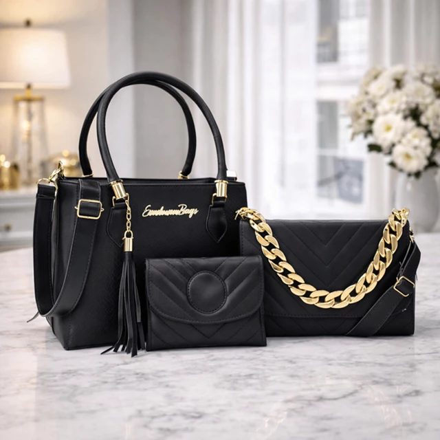 Kit 3 Bolsas Femininas | Tote + Tiracolo + Carteira | Completo para o Dia a DiaR$64,32R$89,90-28%4.830mil+ Vendido(s)São Paulo