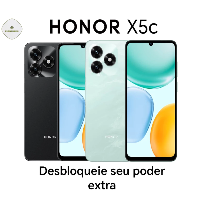 Honor X5c com estoque no Brasil MagicOS 8.0