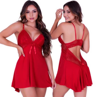 Camisola Sexy Renda Costa Nua com Cauda Babado Fenda Sem Bojo Vestido de Dormir Lingerie Linha Noite em Oferta na Shopee