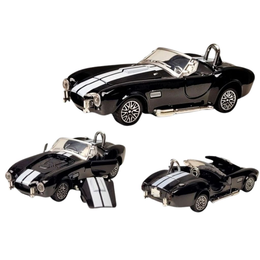 Miniatura carro de ferro Shelby Cobra | Shopee Brasil