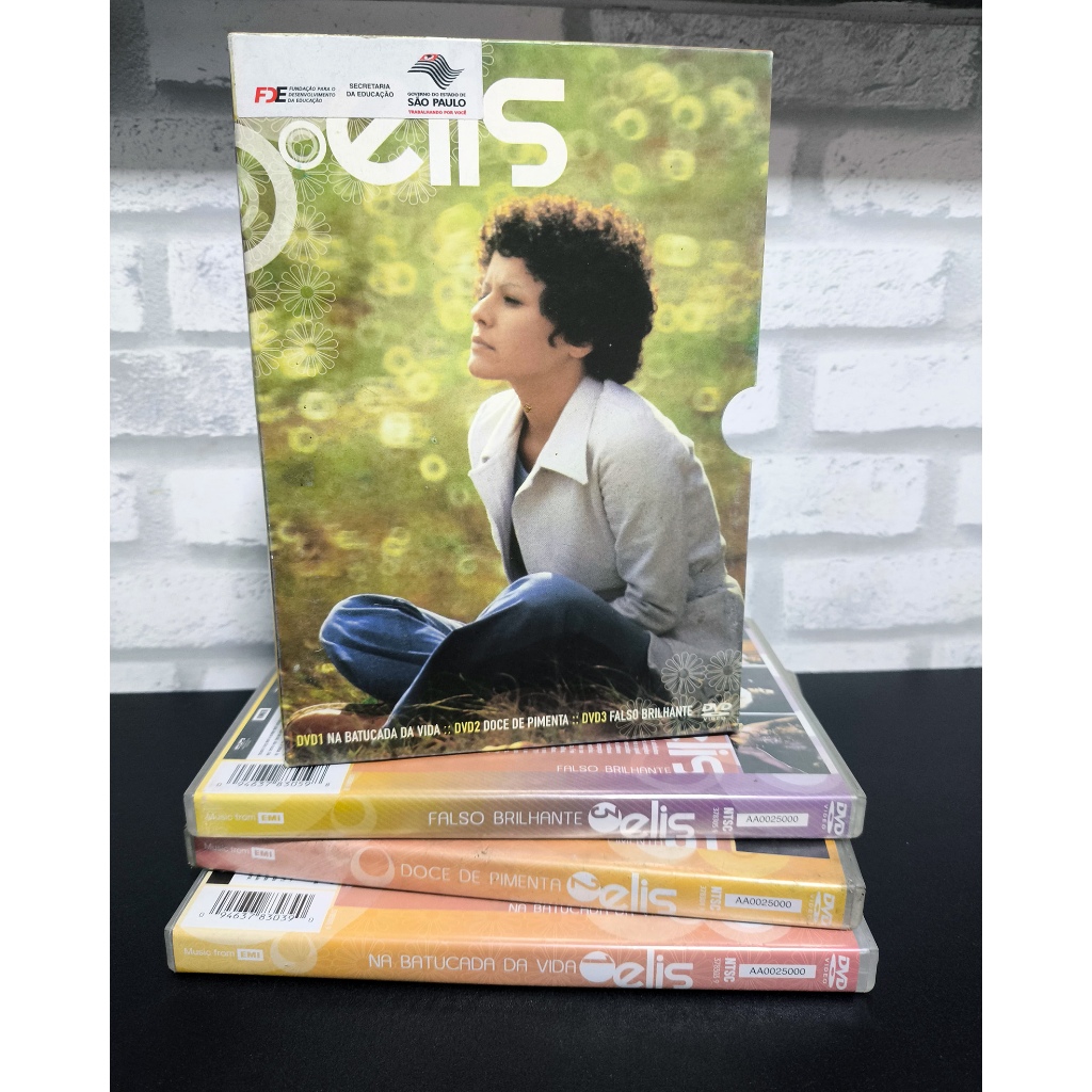 BOX ELIS REGINA - DVD TRIPLO | Shopee Brasil