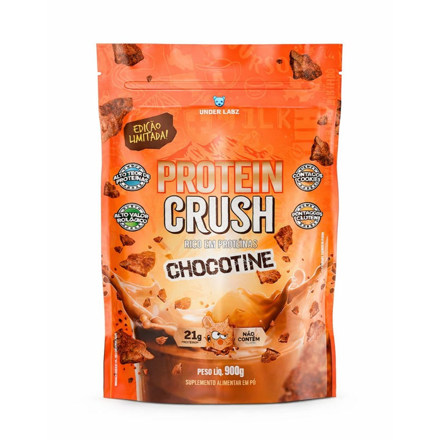 Whey Protein Concentrado Under Labz Protein Crush Chocotine 900g ...