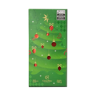 Tablete ao Leite de Natal 100g Cacau Show em Oferta na Shopee