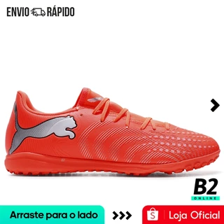 chuteira puma vermelha e branca em Promoção na Shopee Brasil 2026
