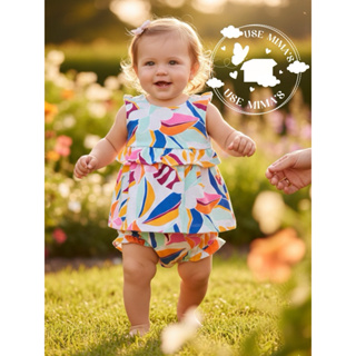 Conjunto 3 peças | Carter s Original Floral Colorido 100% algodão em Oferta na Shopee